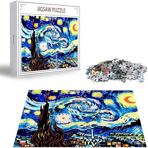Puzzle 200 Teile Sternenhimmel Puzzle Erwachsene, Holzpuzzle Erwachsene Puzzelmatten, Mehrfarbig Holzpuzzle, Klassische Puzzles Szene Wooden Jigsaw, Geschicklichkeitsspiel für die Ganze Familie S-452 Puzzle 200 Teile Sternenhimmel Puzzle Erwachsene, Holzpuzzle Erwachsene Puzzelmatten, Mehrfarbig Holzpuzzle, Klassische Puzzles Szene Wooden Jigsaw, Geschicklichkeitsspiel für die Ganze Familie S-452 von Saweefog