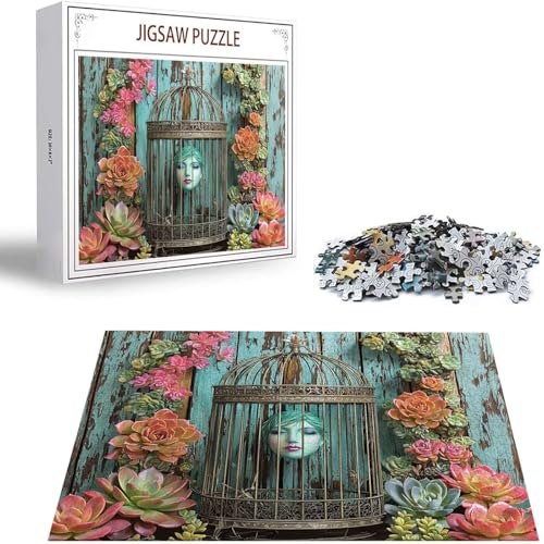 Puzzle 200 Teile Sukkulenten Puzzle Erwachsene, Holzpuzzle Erwachsene Puzzelmatten, Mehrfarbig Holzpuzzle, Klassische Puzzles Frau Wooden Jigsaw, Geschicklichkeitsspiel für die Ganze Familie S-112 Puzzle 200 Teile Sukkulenten Puzzle Erwachsene, Holzpuzzle Erwachsene Puzzelmatten, Mehrfarbig Holzpuzzle, Klassische Puzzles Frau Wooden Jigsaw, Geschicklichkeitsspiel für die Ganze Familie S-112 von Saweefog