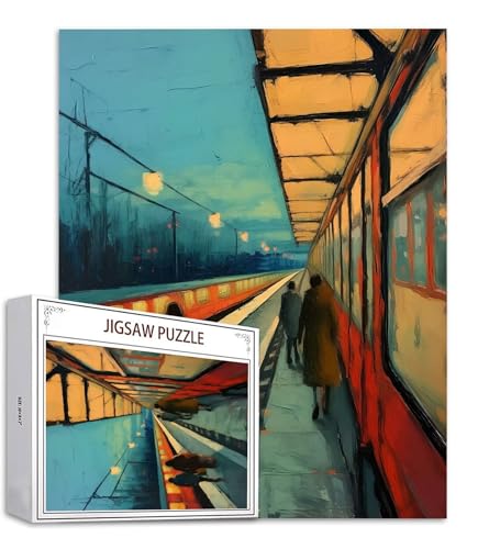 Puzzle 200 Teile Szene Puzzle Erwachsene, Holzpuzzle Erwachsene Puzzelmatten, Mehrfarbig Holzpuzzle, Klassische Puzzles Zug Wooden Jigsaw, Geschicklichkeitsspiel für die Ganze Familie, Geschenk S-742 Puzzle 200 Teile Szene Puzzle Erwachsene, Holzpuzzle Erwachsene Puzzelmatten, Mehrfarbig Holzpuzzle, Klassische Puzzles Zug Wooden Jigsaw, Geschicklichkeitsspiel für die Ganze Familie, Geschenk S-742 von Saweefog