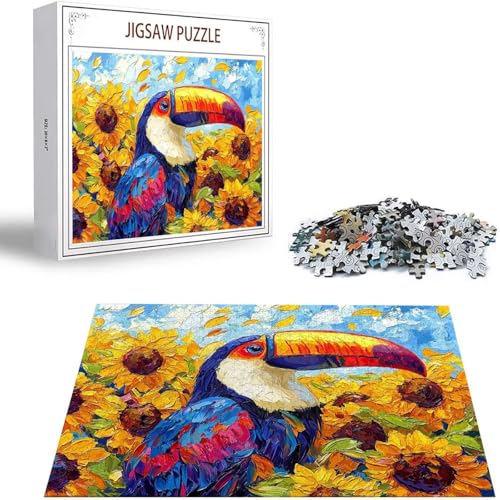 Puzzle 200 Teile Tukan Puzzle Erwachsene, Holzpuzzle Erwachsene Puzzelmatten, Mehrfarbig Holzpuzzle, Klassische Puzzles Blumen Wooden Jigsaw, Geschicklichkeitsspiel für die Ganze Familie, Dekor S-65 Puzzle 200 Teile Tukan Puzzle Erwachsene, Holzpuzzle Erwachsene Puzzelmatten, Mehrfarbig Holzpuzzle, Klassische Puzzles Blumen Wooden Jigsaw, Geschicklichkeitsspiel für die Ganze Familie, Dekor S-65 von Saweefog