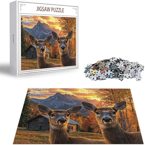 Puzzle 200 Teile Wald Puzzle Erwachsene, Holzpuzzle Erwachsene Puzzelmatten, Mehrfarbig Holzpuzzle, Klassische Puzzles REH Wooden Jigsaw, Geschicklichkeitsspiel für die Ganze Familie, Geschenk S-387 Puzzle 200 Teile Wald Puzzle Erwachsene, Holzpuzzle Erwachsene Puzzelmatten, Mehrfarbig Holzpuzzle, Klassische Puzzles REH Wooden Jigsaw, Geschicklichkeitsspiel für die Ganze Familie, Geschenk S-387 von Saweefog