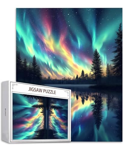 Puzzle 2000 Teile Aurora Puzzle Erwachsene, Holzpuzzle Erwachsene Puzzelmatten, Mehrfarbig Holzpuzzle, Klassische Puzzles See Wooden Jigsaw, Geschicklichkeitsspiel für die Ganze Familie, Dekor S-725 Puzzle 2000 Teile Aurora Puzzle Erwachsene, Holzpuzzle Erwachsene Puzzelmatten, Mehrfarbig Holzpuzzle, Klassische Puzzles See Wooden Jigsaw, Geschicklichkeitsspiel für die Ganze Familie, Dekor S-725 von Saweefog