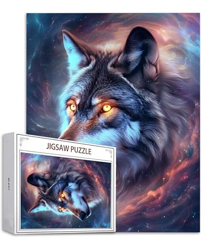Puzzle 2000 Teile Aurora Puzzle Erwachsene, Holzpuzzle Erwachsene Puzzelmatten, Mehrfarbig Holzpuzzle, Klassische Puzzles Wolf Wooden Jigsaw, Geschicklichkeitsspiel für die Ganze Familie S-733 Puzzle 2000 Teile Aurora Puzzle Erwachsene, Holzpuzzle Erwachsene Puzzelmatten, Mehrfarbig Holzpuzzle, Klassische Puzzles Wolf Wooden Jigsaw, Geschicklichkeitsspiel für die Ganze Familie S-733 von Saweefog