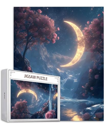 Puzzle 2000 Teile Mond Puzzle Erwachsene, Holzpuzzle Erwachsene Puzzelmatten, Mehrfarbig Holzpuzzle, Klassische Puzzles Szene Wooden Jigsaw, Geschicklichkeitsspiel für die Ganze Familie, Dekor S-980 Puzzle 2000 Teile Mond Puzzle Erwachsene, Holzpuzzle Erwachsene Puzzelmatten, Mehrfarbig Holzpuzzle, Klassische Puzzles Szene Wooden Jigsaw, Geschicklichkeitsspiel für die Ganze Familie, Dekor S-980 von Saweefog