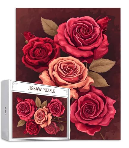 Puzzle 2000 Teile Rose Puzzle Erwachsene, Holzpuzzle Erwachsene Puzzelmatten, Mehrfarbig Holzpuzzle, Klassische Puzzles Blume Wooden Jigsaw, Geschicklichkeitsspiel für die Ganze Familie, Dekor S-796 Puzzle 2000 Teile Rose Puzzle Erwachsene, Holzpuzzle Erwachsene Puzzelmatten, Mehrfarbig Holzpuzzle, Klassische Puzzles Blume Wooden Jigsaw, Geschicklichkeitsspiel für die Ganze Familie, Dekor S-796 von Saweefog