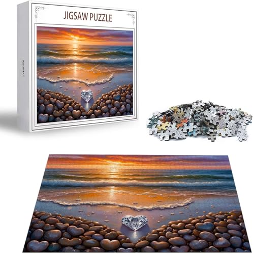 Puzzle 2000 Teile Sonnenuntergang Puzzle Erwachsene, Holzpuzzle Erwachsene Puzzelmatten, Mehrfarbig Holzpuzzle, Klassische Puzzles Strand Wooden Jigsaw, Geschicklichkeitsspiel für Ganze Familie S-283 Puzzle 2000 Teile Sonnenuntergang Puzzle Erwachsene, Holzpuzzle Erwachsene Puzzelmatten, Mehrfarbig Holzpuzzle, Klassische Puzzles Strand Wooden Jigsaw, Geschicklichkeitsspiel für Ganze Familie S-283 von Saweefog