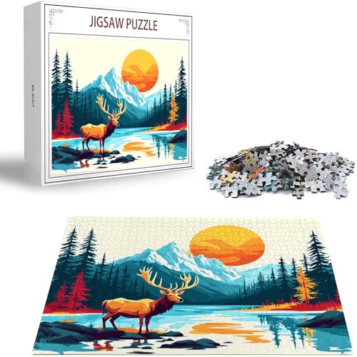 Puzzle 2000 Teile Wald Puzzle Erwachsene, Holzpuzzle Erwachsene Puzzelmatten, Mehrfarbig Holzpuzzle, Klassische Puzzles REH Wooden Jigsaw, Geschicklichkeitsspiel für die Ganze Familie, Geschenk S-381 Puzzle 2000 Teile Wald Puzzle Erwachsene, Holzpuzzle Erwachsene Puzzelmatten, Mehrfarbig Holzpuzzle, Klassische Puzzles REH Wooden Jigsaw, Geschicklichkeitsspiel für die Ganze Familie, Geschenk S-381 von Saweefog