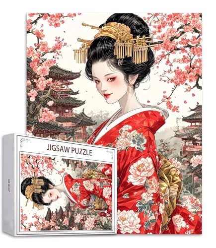 Puzzle 300 Teile Japan Puzzle Erwachsene, Holzpuzzle Erwachsene Puzzelmatten, Mehrfarbig Holzpuzzle, Klassische Puzzles Frau Wooden Jigsaw, Geschicklichkeitsspiel für die Ganze Familie, Geschenk S-879 Puzzle 300 Teile Japan Puzzle Erwachsene, Holzpuzzle Erwachsene Puzzelmatten, Mehrfarbig Holzpuzzle, Klassische Puzzles Frau Wooden Jigsaw, Geschicklichkeitsspiel für die Ganze Familie, Geschenk S-879 von Saweefog