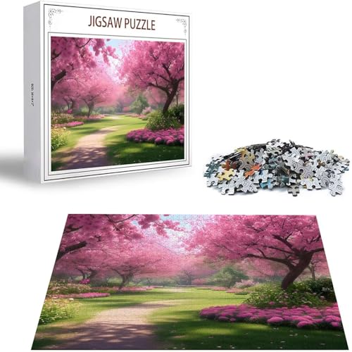 Puzzle 300 Teile Kirschblüten Puzzle Erwachsene, Holzpuzzle Erwachsene Puzzelmatten, Mehrfarbig Holzpuzzle, Klassische Puzzles Wald Wooden Jigsaw, Geschicklichkeitsspiel für die Ganze Familie S-475 Puzzle 300 Teile Kirschblüten Puzzle Erwachsene, Holzpuzzle Erwachsene Puzzelmatten, Mehrfarbig Holzpuzzle, Klassische Puzzles Wald Wooden Jigsaw, Geschicklichkeitsspiel für die Ganze Familie S-475 von Saweefog