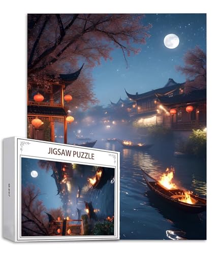 Puzzle 300 Teile Mond Puzzle Erwachsene, Holzpuzzle Erwachsene Puzzelmatten, Mehrfarbig Holzpuzzle, Klassische Puzzles Szene Wooden Jigsaw, Geschicklichkeitsspiel für die Ganze Familie, Geschenk S-981 Puzzle 300 Teile Mond Puzzle Erwachsene, Holzpuzzle Erwachsene Puzzelmatten, Mehrfarbig Holzpuzzle, Klassische Puzzles Szene Wooden Jigsaw, Geschicklichkeitsspiel für die Ganze Familie, Geschenk S-981 von Saweefog