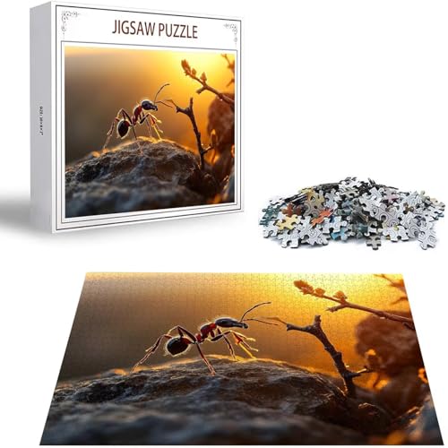 Puzzle 300 Teile Sonnenuntergang Puzzle Erwachsene, Holzpuzzle Erwachsene Puzzelmatten, Mehrfarbig Holzpuzzle, Klassische Puzzles Ameise Wooden Jigsaw, Geschicklichkeitsspiel für Ganze Familie S-282 Puzzle 300 Teile Sonnenuntergang Puzzle Erwachsene, Holzpuzzle Erwachsene Puzzelmatten, Mehrfarbig Holzpuzzle, Klassische Puzzles Ameise Wooden Jigsaw, Geschicklichkeitsspiel für Ganze Familie S-282 von Saweefog