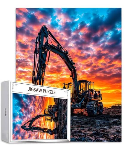 Puzzle 300 Teile Sonnenuntergang Puzzle Erwachsene, Holzpuzzle Erwachsene Puzzelmatten, Mehrfarbig Holzpuzzle, Klassische Puzzles Ingenieurfahrzeuge Wooden Jigsaw, Geschicklichkeitsspiel S-765 Puzzle 300 Teile Sonnenuntergang Puzzle Erwachsene, Holzpuzzle Erwachsene Puzzelmatten, Mehrfarbig Holzpuzzle, Klassische Puzzles Ingenieurfahrzeuge Wooden Jigsaw, Geschicklichkeitsspiel S-765 von Saweefog