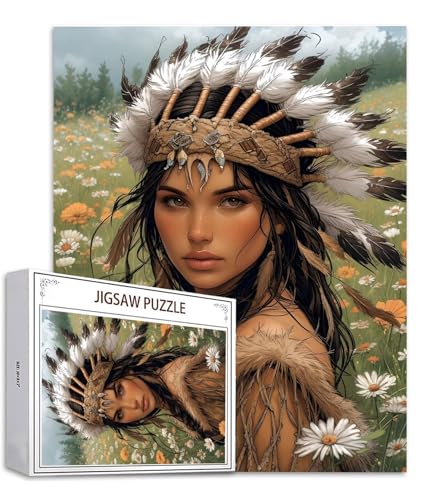 Puzzle 300 Teile indisch Puzzle Erwachsene, Holzpuzzle Erwachsene Puzzelmatten, Mehrfarbig Holzpuzzle, Klassische Puzzles Frau Wooden Jigsaw, Geschicklichkeitsspiel für die Ganze Familie S-962 Puzzle 300 Teile indisch Puzzle Erwachsene, Holzpuzzle Erwachsene Puzzelmatten, Mehrfarbig Holzpuzzle, Klassische Puzzles Frau Wooden Jigsaw, Geschicklichkeitsspiel für die Ganze Familie S-962 von Saweefog