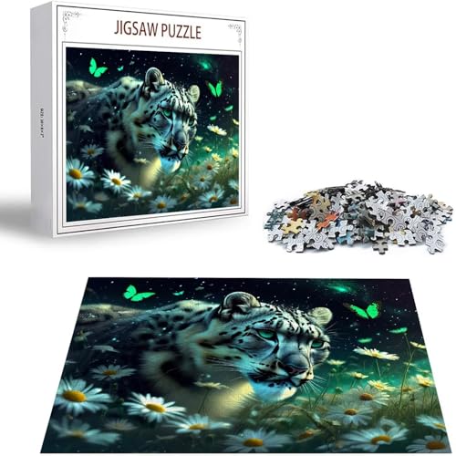 Puzzle 4000 Teile Aurora Puzzle Erwachsene, Holzpuzzle Erwachsene Puzzelmatten, Mehrfarbig Holzpuzzle, Klassische Puzzles Leopard Wooden Jigsaw, Geschicklichkeitsspiel für die Ganze Familie S-232 Puzzle 4000 Teile Aurora Puzzle Erwachsene, Holzpuzzle Erwachsene Puzzelmatten, Mehrfarbig Holzpuzzle, Klassische Puzzles Leopard Wooden Jigsaw, Geschicklichkeitsspiel für die Ganze Familie S-232 von Saweefog