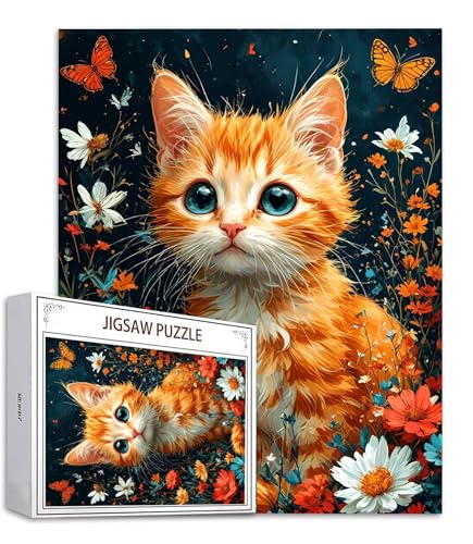 Puzzle 4000 Teile Blume Puzzle Erwachsene, Holzpuzzle Erwachsene Puzzelmatten, Mehrfarbig Holzpuzzle, Klassische Puzzles Katze Wooden Jigsaw, Geschicklichkeitsspiel für die Ganze Familie S-669 Puzzle 4000 Teile Blume Puzzle Erwachsene, Holzpuzzle Erwachsene Puzzelmatten, Mehrfarbig Holzpuzzle, Klassische Puzzles Katze Wooden Jigsaw, Geschicklichkeitsspiel für die Ganze Familie S-669 von Saweefog