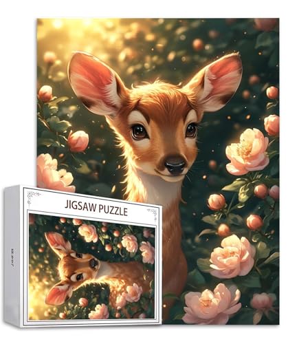 Puzzle 4000 Teile Blume Puzzle Erwachsene, Holzpuzzle Erwachsene Puzzelmatten, Mehrfarbig Holzpuzzle, Klassische Puzzles Reh Wooden Jigsaw, Geschicklichkeitsspiel für die Ganze Familie, Geschenk S-696 Puzzle 4000 Teile Blume Puzzle Erwachsene, Holzpuzzle Erwachsene Puzzelmatten, Mehrfarbig Holzpuzzle, Klassische Puzzles Reh Wooden Jigsaw, Geschicklichkeitsspiel für die Ganze Familie, Geschenk S-696 von Saweefog