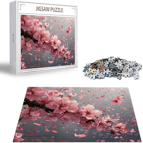 Puzzle 4000 Teile Kirschblüten Puzzle Erwachsene, Holzpuzzle Erwachsene Puzzelmatten, Mehrfarbig Holzpuzzle, Klassische Puzzles Rosa Wooden Jigsaw, Geschicklichkeitsspiel für die Ganze Familie S-469 Puzzle 4000 Teile Kirschblüten Puzzle Erwachsene, Holzpuzzle Erwachsene Puzzelmatten, Mehrfarbig Holzpuzzle, Klassische Puzzles Rosa Wooden Jigsaw, Geschicklichkeitsspiel für die Ganze Familie S-469 von Saweefog