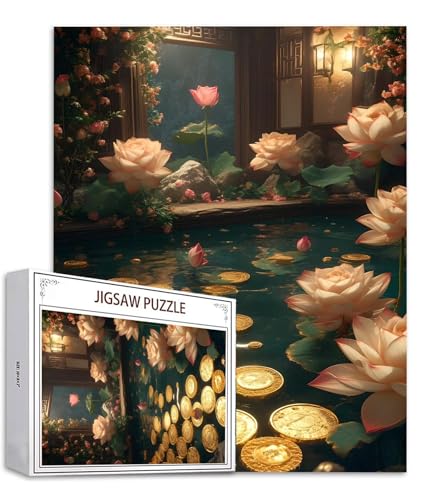 Puzzle 4000 Teile Lotus Puzzle Erwachsene, Holzpuzzle Erwachsene Puzzelmatten, Mehrfarbig Holzpuzzle, Klassische Puzzles Szene Wooden Jigsaw, Geschicklichkeitsspiel für die Ganze Familie S-758 Puzzle 4000 Teile Lotus Puzzle Erwachsene, Holzpuzzle Erwachsene Puzzelmatten, Mehrfarbig Holzpuzzle, Klassische Puzzles Szene Wooden Jigsaw, Geschicklichkeitsspiel für die Ganze Familie S-758 von Saweefog