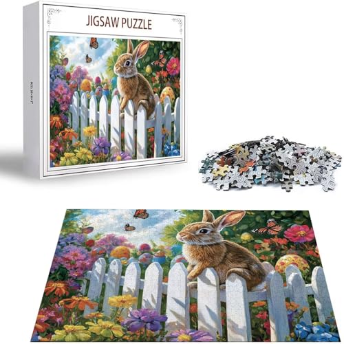 Puzzle 4000 Teile Tier Puzzle Erwachsene, Holzpuzzle Erwachsene Puzzelmatten, Mehrfarbig Holzpuzzle, Klassische Puzzles Kaninchen Wooden Jigsaw, Geschicklichkeitsspiel für die Ganze Familie S-111 Puzzle 4000 Teile Tier Puzzle Erwachsene, Holzpuzzle Erwachsene Puzzelmatten, Mehrfarbig Holzpuzzle, Klassische Puzzles Kaninchen Wooden Jigsaw, Geschicklichkeitsspiel für die Ganze Familie S-111 von Saweefog