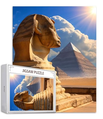 Pyramide Puzzle 500 Teile Landschaft Puzzle Erwachsene, Holzpuzzle Erwachsene, DIY Groß Puzzelmatten, Premium Klassische Wooden Jigsaw, Holzpuzzle ab 14 Jahren für Jungen, Geschenke Mädche S-739 von Saweefog