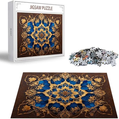 Retro Puzzle 500 Teile Mandala Puzzle Erwachsene, Holzpuzzle Erwachsene, DIY Groß Puzzelmatten, Premium Quality Klassische Wooden Jigsaw, Holzpuzzle ab 14 Jahren für Jungen, Geschenke Mädche S-139 Retro Puzzle 500 Teile Mandala Puzzle Erwachsene, Holzpuzzle Erwachsene, DIY Groß Puzzelmatten, Premium Quality Klassische Wooden Jigsaw, Holzpuzzle ab 14 Jahren für Jungen, Geschenke Mädche S-139 von Saweefog