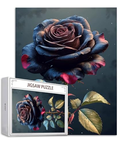 Rose Puzzle 500 Teile Blume Puzzle Erwachsene, Holzpuzzle Erwachsene, DIY Groß Puzzelmatten, Premium Quality Klassische Wooden Jigsaw, Holzpuzzle ab 14 Jahren für Jungen, Geschenke Mädche S-797 Rose Puzzle 500 Teile Blume Puzzle Erwachsene, Holzpuzzle Erwachsene, DIY Groß Puzzelmatten, Premium Quality Klassische Wooden Jigsaw, Holzpuzzle ab 14 Jahren für Jungen, Geschenke Mädche S-797 von Saweefog