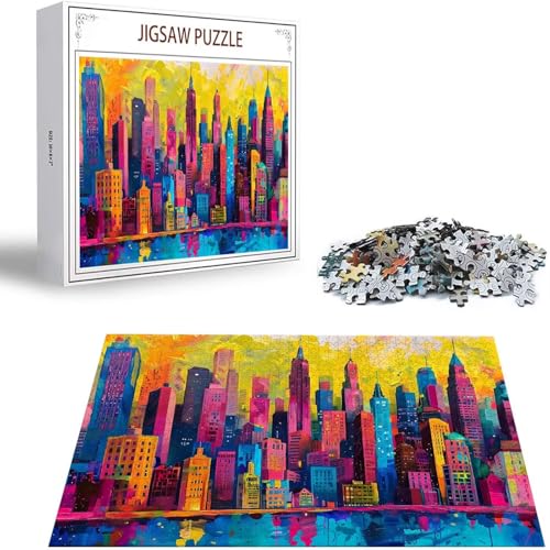 Stadt Puzzle 5000 Teile Architektur Puzzle Erwachsene, Holzpuzzle Erwachsene, DIY Groß Puzzelmatten, Premium Quality Klassische Wooden Jigsaw, Holzpuzzle ab 14 Jahren für Jungen, Geschenke Mädche S-39 Stadt Puzzle 5000 Teile Architektur Puzzle Erwachsene, Holzpuzzle Erwachsene, DIY Groß Puzzelmatten, Premium Quality Klassische Wooden Jigsaw, Holzpuzzle ab 14 Jahren für Jungen, Geschenke Mädche S-39 von Saweefog