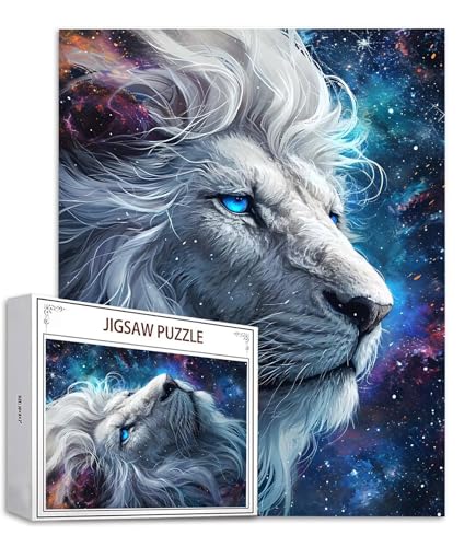 Sternenhimmel Puzzle 500 Teile Löwe Puzzle Erwachsene, Holzpuzzle Erwachsene, DIY Groß Puzzelmatten, Premium Klassische Wooden Jigsaw, Holzpuzzle ab 14 Jahren für Jungen, Geschenke Mädche S-958 Sternenhimmel Puzzle 500 Teile Löwe Puzzle Erwachsene, Holzpuzzle Erwachsene, DIY Groß Puzzelmatten, Premium Klassische Wooden Jigsaw, Holzpuzzle ab 14 Jahren für Jungen, Geschenke Mädche S-958 von Saweefog