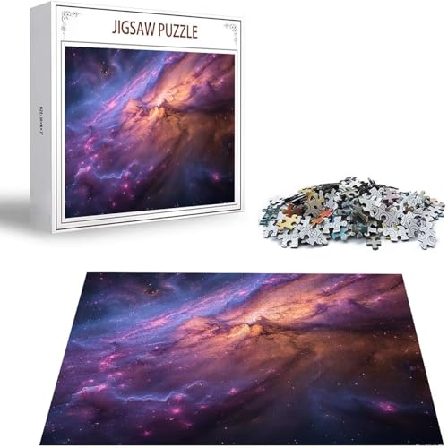 Sternenhimmel Puzzle 5000 Teile Landschaft Puzzle Erwachsene, Holzpuzzle Erwachsene, DIY Groß Puzzelmatten, Premium Klassische Wooden Jigsaw, Holzpuzzle ab 14 Jahren für Jungen, Geschenke S-451 von Saweefog