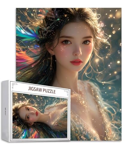 Sternenhimmel Puzzle 5000 Teile Mädchen Puzzle Erwachsene, Holzpuzzle Erwachsene, DIY Groß Puzzelmatten, Premium Quality Klassische Wooden Jigsaw, Holzpuzzle ab 14 Jahren für Jungen, Geschenke S-954 von Saweefog