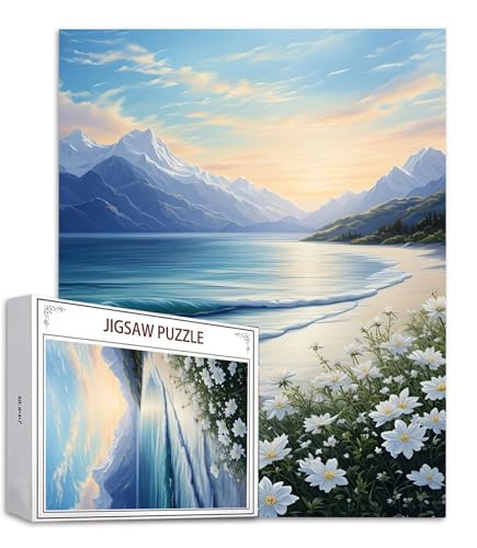 Strand Puzzle 300 Teile Blume Puzzle Erwachsene, Holzpuzzle Erwachsene, DIY Groß Puzzelmatten, Premium Quality Klassische Wooden Jigsaw, Holzpuzzle ab 14 Jahren für Jungen, Geschenke Mädche S-892 Strand Puzzle 300 Teile Blume Puzzle Erwachsene, Holzpuzzle Erwachsene, DIY Groß Puzzelmatten, Premium Quality Klassische Wooden Jigsaw, Holzpuzzle ab 14 Jahren für Jungen, Geschenke Mädche S-892 von Saweefog