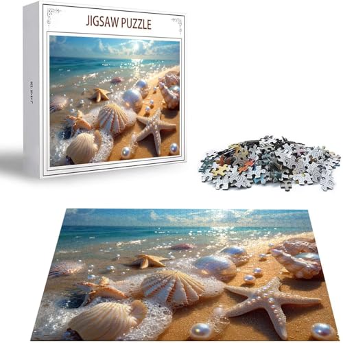 Strand Puzzle 500 Teile Hülse Puzzle Erwachsene, Holzpuzzle Erwachsene, DIY Groß Puzzelmatten, Premium Quality Klassische Wooden Jigsaw, Holzpuzzle ab 14 Jahren für Jungen, Geschenke Mädche S-388 Strand Puzzle 500 Teile Hülse Puzzle Erwachsene, Holzpuzzle Erwachsene, DIY Groß Puzzelmatten, Premium Quality Klassische Wooden Jigsaw, Holzpuzzle ab 14 Jahren für Jungen, Geschenke Mädche S-388 von Saweefog