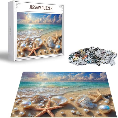 Strand Puzzle 500 Teile Hülse Puzzle Erwachsene, Holzpuzzle Erwachsene, DIY Groß Puzzelmatten, Premium Quality Klassische Wooden Jigsaw, Holzpuzzle ab 14 Jahren für Jungen, Geschenke Mädche S-389 Strand Puzzle 500 Teile Hülse Puzzle Erwachsene, Holzpuzzle Erwachsene, DIY Groß Puzzelmatten, Premium Quality Klassische Wooden Jigsaw, Holzpuzzle ab 14 Jahren für Jungen, Geschenke Mädche S-389 von Saweefog