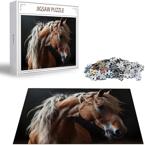 Tier Puzzle 300 Teile Pferd Puzzle Erwachsene, Holzpuzzle Erwachsene, DIY Groß Puzzelmatten, Premium Quality Klassische Wooden Jigsaw, Holzpuzzle ab 14 Jahren für Jungen, Geschenke Mädche S-96 Tier Puzzle 300 Teile Pferd Puzzle Erwachsene, Holzpuzzle Erwachsene, DIY Groß Puzzelmatten, Premium Quality Klassische Wooden Jigsaw, Holzpuzzle ab 14 Jahren für Jungen, Geschenke Mädche S-96 von Saweefog