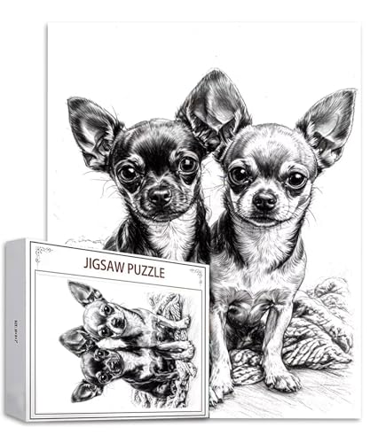 Tier Puzzle 500 Teile Hund Puzzle Erwachsene, Holzpuzzle Erwachsene, DIY Groß Puzzelmatten, Premium Quality Klassische Wooden Jigsaw, Holzpuzzle ab 14 Jahren für Jungen, Geschenke Mädche S-613 Tier Puzzle 500 Teile Hund Puzzle Erwachsene, Holzpuzzle Erwachsene, DIY Groß Puzzelmatten, Premium Quality Klassische Wooden Jigsaw, Holzpuzzle ab 14 Jahren für Jungen, Geschenke Mädche S-613 von Saweefog
