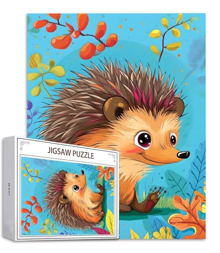 Tier Puzzle 500 Teile Igel Puzzle Erwachsene, Holzpuzzle Erwachsene, DIY Groß Puzzelmatten, Premium Quality Klassische Wooden Jigsaw, Holzpuzzle ab 14 Jahren für Jungen, Geschenke Mädche S-568 Tier Puzzle 500 Teile Igel Puzzle Erwachsene, Holzpuzzle Erwachsene, DIY Groß Puzzelmatten, Premium Quality Klassische Wooden Jigsaw, Holzpuzzle ab 14 Jahren für Jungen, Geschenke Mädche S-568 von Saweefog