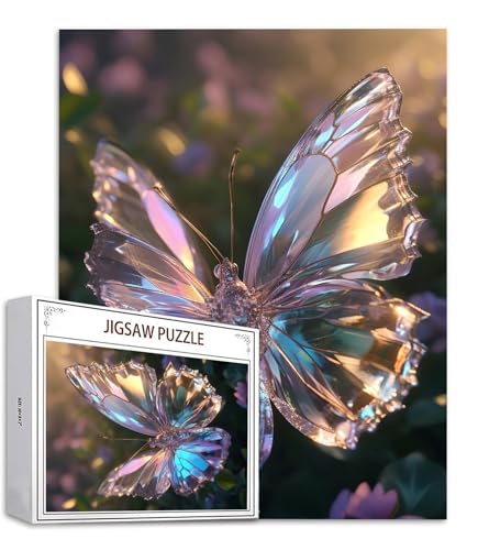 Traum Puzzle 3000 Teile Schmetterling Puzzle Erwachsene, Holzpuzzle Erwachsene, DIY Groß Puzzelmatten, Premium Klassische Wooden Jigsaw, Holzpuzzle ab 14 Jahren für Jungen, Geschenke Mädche S-816 von Saweefog