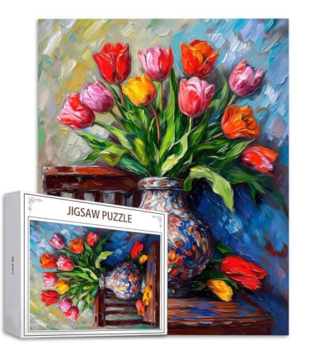 Tulpe Puzzle 300 Teile Blume Puzzle Erwachsene, Holzpuzzle Erwachsene, DIY Groß Puzzelmatten, Premium Quality Klassische Wooden Jigsaw, Holzpuzzle ab 14 Jahren für Jungen, Geschenke Mädche S-973 Tulpe Puzzle 300 Teile Blume Puzzle Erwachsene, Holzpuzzle Erwachsene, DIY Groß Puzzelmatten, Premium Quality Klassische Wooden Jigsaw, Holzpuzzle ab 14 Jahren für Jungen, Geschenke Mädche S-973 von Saweefog