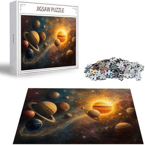 Universum Puzzle 1500 Teile Sternenhimmel Puzzle Erwachsene, Holzpuzzle Erwachsene, DIY Groß Puzzelmatten, Premium Quality Klassische Wooden Jigsaw, Holzpuzzle ab 14 Jahren für Jungen, Geschenke S-478 von Saweefog