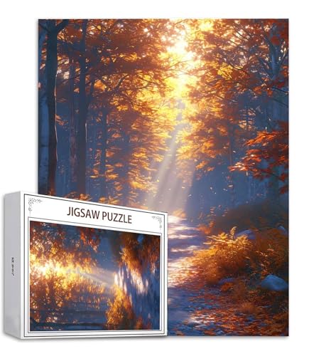 Wald Puzzle 1500 Teile Sonnenlicht Puzzle Erwachsene, Holzpuzzle Erwachsene, DIY Groß Puzzelmatten, Premium Quality Klassische Wooden Jigsaw, Holzpuzzle ab 14 Jahren für Jungen, Geschenke Mädche S-889 Wald Puzzle 1500 Teile Sonnenlicht Puzzle Erwachsene, Holzpuzzle Erwachsene, DIY Groß Puzzelmatten, Premium Quality Klassische Wooden Jigsaw, Holzpuzzle ab 14 Jahren für Jungen, Geschenke Mädche S-889 von Saweefog