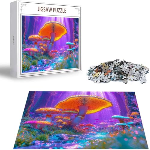 Wald Puzzle 3000 Teile Pilz Puzzle Erwachsene, Holzpuzzle Erwachsene, DIY Groß Puzzelmatten, Premium Quality Klassische Wooden Jigsaw, Holzpuzzle ab 14 Jahren für Jungen, Geschenke Mädche S-422 Wald Puzzle 3000 Teile Pilz Puzzle Erwachsene, Holzpuzzle Erwachsene, DIY Groß Puzzelmatten, Premium Quality Klassische Wooden Jigsaw, Holzpuzzle ab 14 Jahren für Jungen, Geschenke Mädche S-422 von Saweefog
