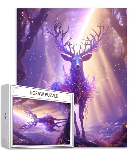 Wald Puzzle 500 Teile REH Puzzle Erwachsene, Holzpuzzle Erwachsene, DIY Groß Puzzelmatten, Premium Quality Klassische Wooden Jigsaw, Holzpuzzle ab 14 Jahren für Jungen, Geschenke Mädche S-886 Wald Puzzle 500 Teile REH Puzzle Erwachsene, Holzpuzzle Erwachsene, DIY Groß Puzzelmatten, Premium Quality Klassische Wooden Jigsaw, Holzpuzzle ab 14 Jahren für Jungen, Geschenke Mädche S-886 von Saweefog