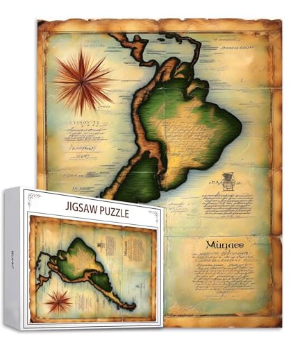 Weltkarte Puzzle 500 Teile Retro Puzzle Erwachsene, Holzpuzzle Erwachsene, DIY Groß Puzzelmatten, Premium Quality Klassische Wooden Jigsaw, Holzpuzzle ab 14 Jahren für Jungen, Geschenke Mädche S-906 Weltkarte Puzzle 500 Teile Retro Puzzle Erwachsene, Holzpuzzle Erwachsene, DIY Groß Puzzelmatten, Premium Quality Klassische Wooden Jigsaw, Holzpuzzle ab 14 Jahren für Jungen, Geschenke Mädche S-906 von Saweefog