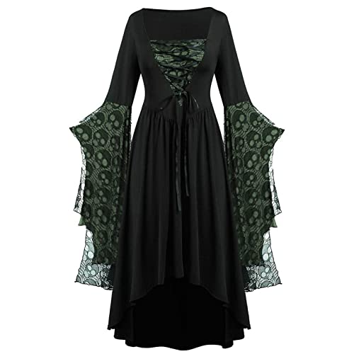 My Order Damen Renaissance-Kleid, niedliches Halloween-Kostüm, Renaissance, Mittelalter, viktorianischer Retro, Gothic-Kleidung, Vintage, ausgefallene Party, Rockabilly, Swing, Gothic, 80er-Jahre My Order Damen Renaissance-Kleid, niedliches Halloween-Kostüm, Renaissance, Mittelalter, viktorianischer Retro, Gothic-Kleidung, Vintage, ausgefallene Party, Rockabilly, Swing, Gothic, 80er-Jahre von Saxrel