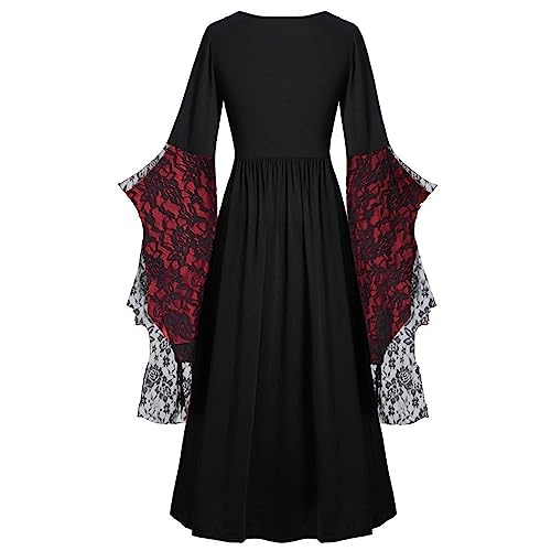 Renaissance Maxikleid Off Plus Size Halloween Kostüme Burlesque Outfit Rockabilly Swing Goth 80er Jahre Schmetterling Ärmel Lace Up Lange Renaissance Mittelalter Viktorianisch Retro Vintage Fancy Renaissance Maxikleid Off Plus Size Halloween Kostüme Burlesque Outfit Rockabilly Swing Goth 80er Jahre Schmetterling Ärmel Lace Up Lange Renaissance Mittelalter Viktorianisch Retro Vintage Fancy von Saxrel