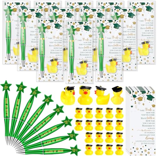Sayglossy Stern-Kugelschreiber, Abschlusskappe, Kunstharz, Ente zum Aufheitern, Party, Gastgeschenke für Gäste und Studenten, 20 Sets von Sayglossy