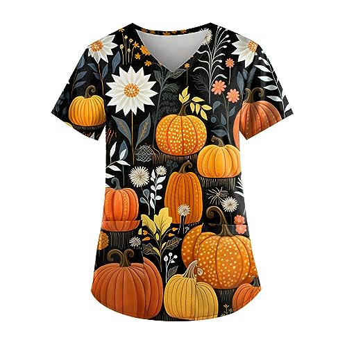 Saymany Kasack Damen Halloween Hexe Halloween-Kostüme Kazaks Geister Arbeitskleidung & Uniformen Kasacks Fledermaus Gruselige Kostüme Kostüm Mit Taschen Kostüm Horror （6-White，XL） von Saymany