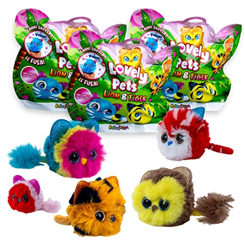 #sbabam, Lion and Tiger, Spielzeug für Kinder aus dem Zeitungskiosk, Plüschtiere, Bunte Tiere, Spielzeug für Kinder, Kinder, Tierpuppen, Packung mit 3 Stück #sbabam, Lion and Tiger, Spielzeug für Kinder aus dem Zeitungskiosk, Plüschtiere, Bunte Tiere, Spielzeug für Kinder, Kinder, Tierpuppen, Packung mit 3 Stück von #sbabam