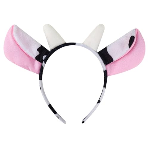 Sbshiouu Cartoon-Kuhhorn-Stirnband, weicher Stoff, elastische Designs für Kinder, Jugendliche und Erwachsene, Anime-Liebhaber, Cosplay-Event Sbshiouu Cartoon-Kuhhorn-Stirnband, weicher Stoff, elastische Designs für Kinder, Jugendliche und Erwachsene, Anime-Liebhaber, Cosplay-Event von Sbshiouu