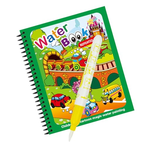 Sbshiouu Childrens Wasser Aktiviert Malbücher Tragbares Verschüttungssicherer Bildungsaktivität Set Entwickeln Von Handaugenkoordination Waschbares Wasser Malvorlagen Sbshiouu Childrens Wasser Aktiviert Malbücher Tragbares Verschüttungssicherer Bildungsaktivität Set Entwickeln Von Handaugenkoordination Waschbares Wasser Malvorlagen von Sbshiouu